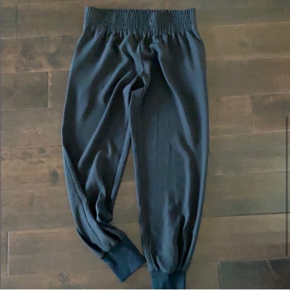 Perfect Fitting Black Dressy Joggers Rich Fabric - Picture 3 of 8